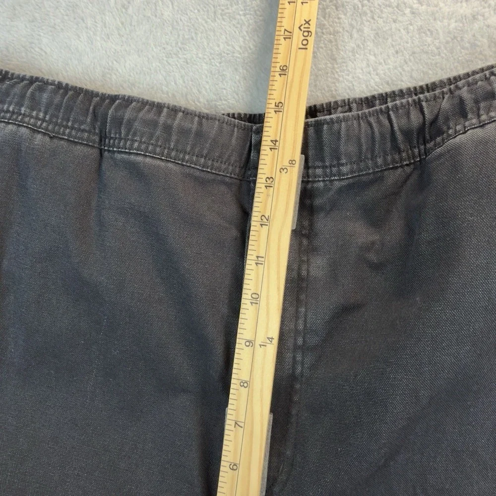 Air Jordan Essentials Chicago Cargo Pants Mens XXL 40x34 Black Washed Canvas